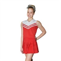 Instock Polyester Classic Cheerleading Uniform Set